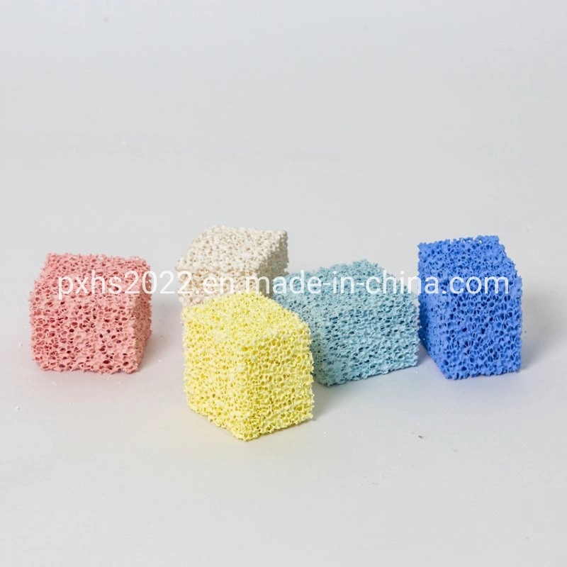 Round Alumina Ceramic Foam Filter Water and Air Filtrate