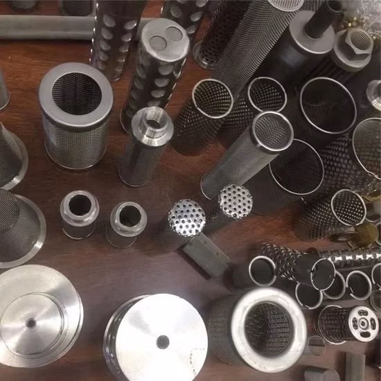 304 316 Edelstahl-Rundsieb-Luftfilter-Stahldrahtgeflecht